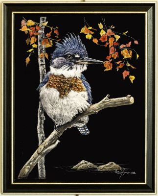 framed autumn kingfisher.jpg